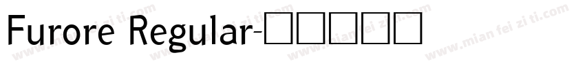 Furore Regular字体转换